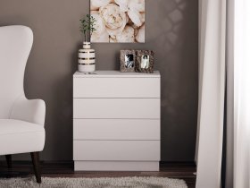 Комод Км010 (белый) в Нижнем Куранахе - nizhnij-kuranah.mebel-nsk.ru | фото
