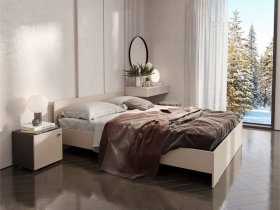 Кровать двухспальная 1,6м Гиза в Нижнем Куранахе - nizhnij-kuranah.mebel-nsk.ru | фото