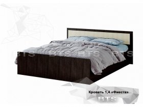 Кровать двуспальная 1,4м LIGHT Фиеста (BTS) в Нижнем Куранахе - nizhnij-kuranah.mebel-nsk.ru | фото