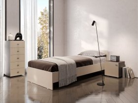 Кровать односпальная 0,9м Гиза в Нижнем Куранахе - nizhnij-kuranah.mebel-nsk.ru | фото