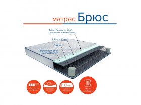 Матрас Брюс в Нижнем Куранахе - nizhnij-kuranah.mebel-nsk.ru | фото