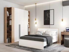Модульная спальня Ренн в Нижнем Куранахе - nizhnij-kuranah.mebel-nsk.ru | фото
