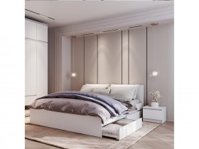 Модульная спальня Симпл в Нижнем Куранахе - nizhnij-kuranah.mebel-nsk.ru | фото