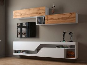 Стенка Лия-5 в Нижнем Куранахе - nizhnij-kuranah.mebel-nsk.ru | фото