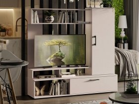 Стенка «Сиена» (кашемир) в Нижнем Куранахе - nizhnij-kuranah.mebel-nsk.ru | фото
