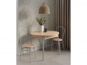 Стол обеденный Орфей-4 (дуб крафт золотой) в Нижнем Куранахе - nizhnij-kuranah.mebel-nsk.ru | фото