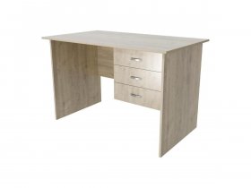 Стол письменный с 3 ящ. Континент СФ225 в Нижнем Куранахе - nizhnij-kuranah.mebel-nsk.ru | фото